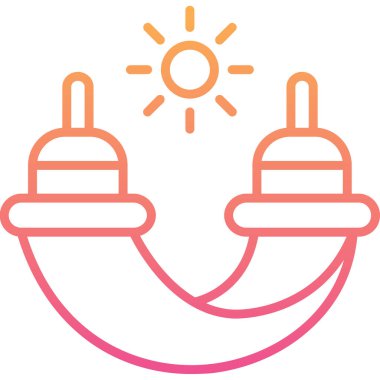 Güneş. Web simgesi basit tasarım