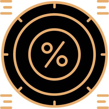 Modern bir simgenin vektör illüstrasyonu