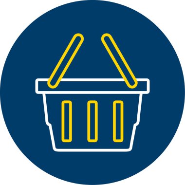 Sepet vektör simgesi