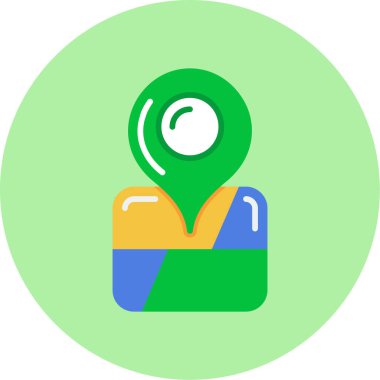 kitap konumu pin vektörü simgesi