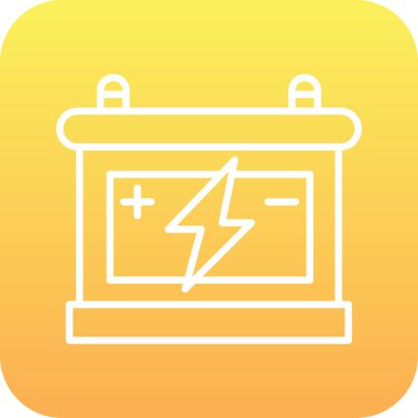 pil vektör simgesi modern illüstrasyon