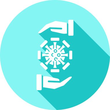 vektör simgesi, kar tanesi, vektör illüstrasyonu