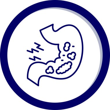 Şirin bir çizgi film karakterinin vektör çizimi