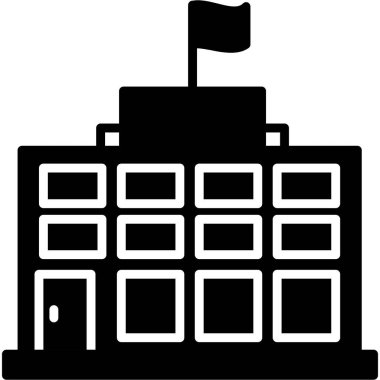 okul ve eğitim vektör simgesi.