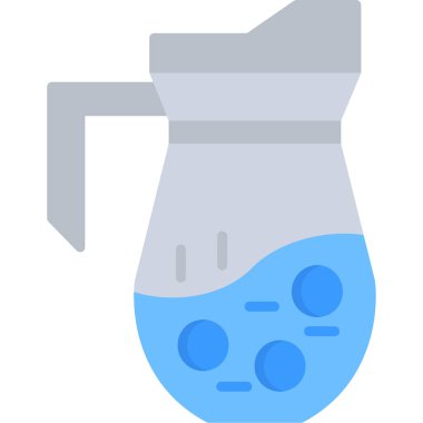 içecek içecek su simgesi doldurulmuş taslak biçiminde