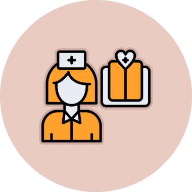 Doktor Simge vektör illüstrasyonu