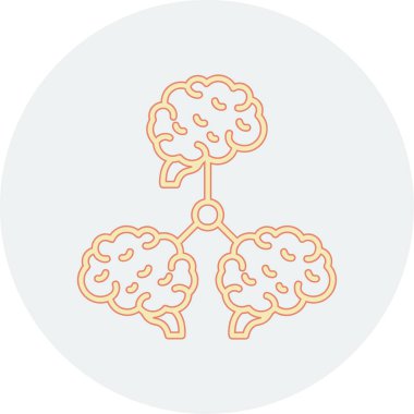 ağaç simgesi vektör illüstrasyonu