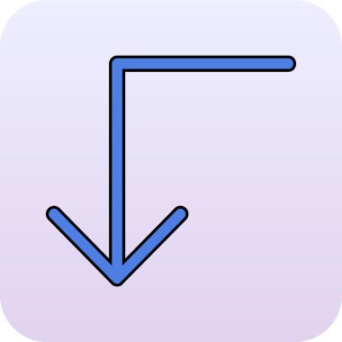 Ok simgesi. vektör illüstrasyonu