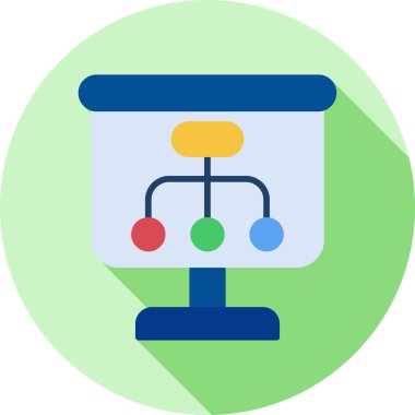 seo modern simgesinin vektör illüstrasyonu