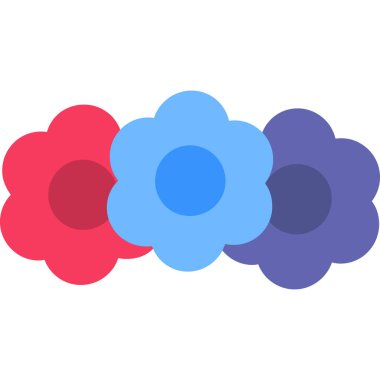 Çiçeğin vektör illüstrasyonu