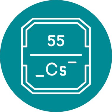 Modern bir simgenin vektör illüstrasyonu