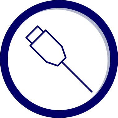 Fırça. Web simgesi basit tasarım