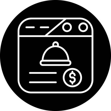 para ve mobil simge vektör çizimi