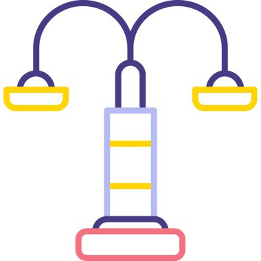 test tübü vektör simgesi modern basit tasarım illüstrasyonu