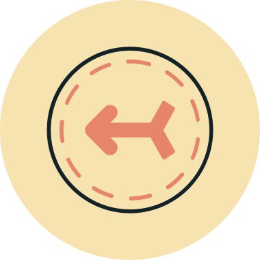 ok yönü simgesi doldurulmuş özet biçimi