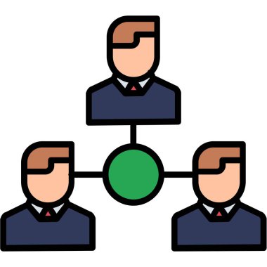 şebeke. Web simgesi basit illüstrasyon