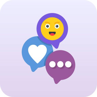 Kalpli konuşma balonu