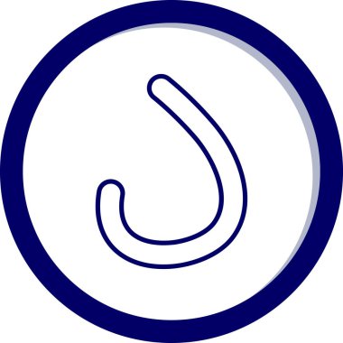 Mavi ve beyaz arkaplanın vektör çizimi