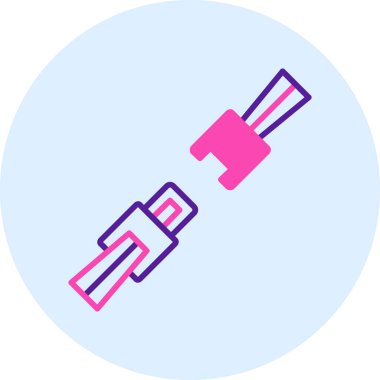 Modern b 'nin vektör illüstrasyonu eksik simgesi