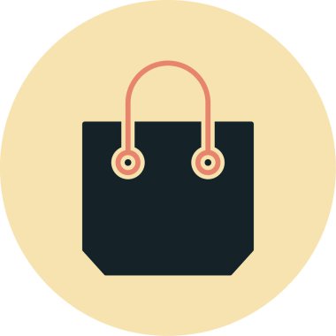 Alışveriş çantası. Basit tasarım