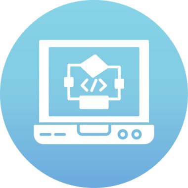 Kolayca düzenleyebilen veya düzenleyebilen Bilgisayar Vektörü simgesi