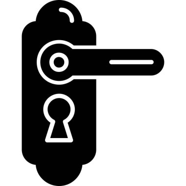 Anahtar. Web simgesi basit illüstrasyon