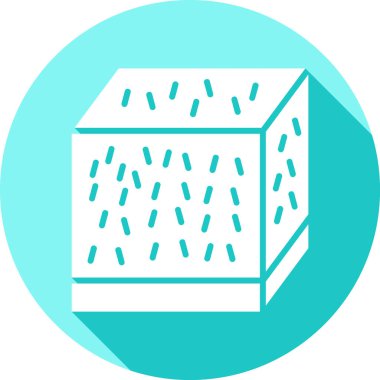 Bir kutunun vektör illüstrasyonu