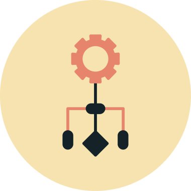 Vinç vektör simgesi, vinç