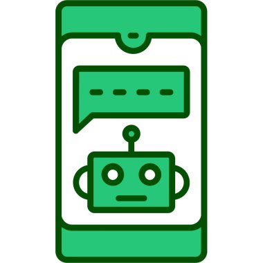 sohbet web simgesi basit tasarımı