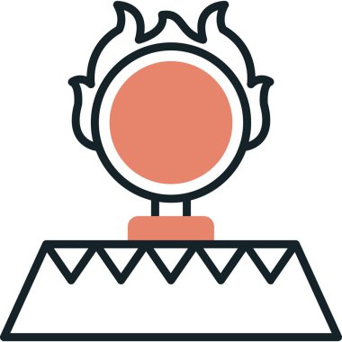 ödül madalya ikonu, vektör illüstrasyon tasarımı