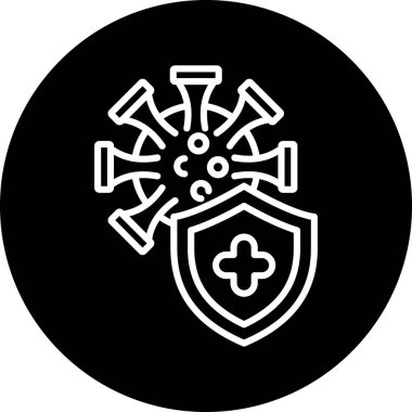 Modern simgenin vektör illüstrasyonu