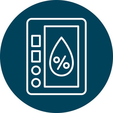 Bırak. Web simgesi basit illüstrasyon