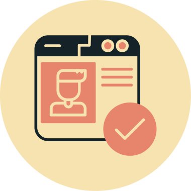 - Telefon. Web simgesi basit illüstrasyon