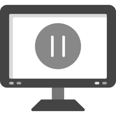 Bilgisayar monitörü. Web simgesi