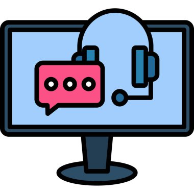 bilgisayar simgesi, vektör illüstrasyonu