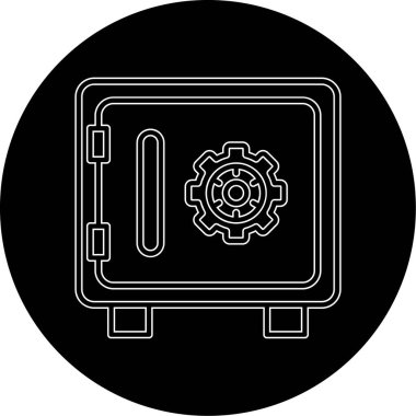 Seo simgesinin vektör illüstrasyonu