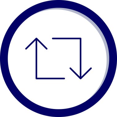 ok sağ simgesi. vektör illüstrasyonu