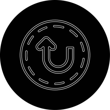 Bir b eksikliği simgesinin vektör çizimi