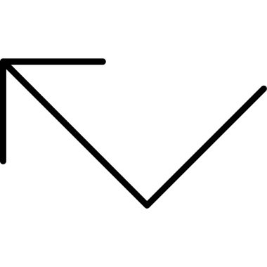 Oklar web simgesi basit tasarım