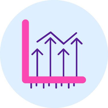 Bir termometre simgesinin vektör çizimi