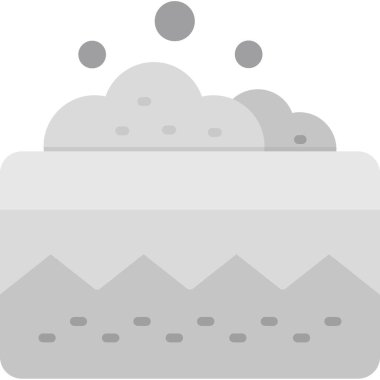 bulut kar hava durumu simgesi