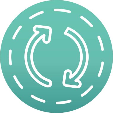 Simge vektör illüstrasyonunu tazele