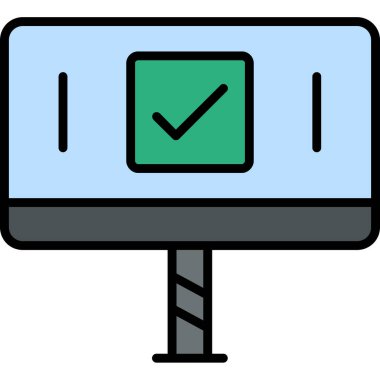 Pano denetleme simgesi - taslak biçimi