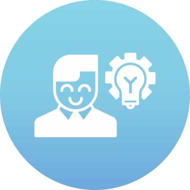 İş malzemelerinde konuşma yapan insanların vektör simgesi