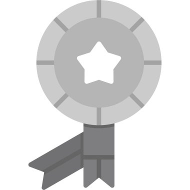 Kurdeleli bir çizgi film ödülünün vektör çizimi