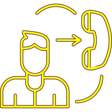 man simgesi vektör illüstrasyonu