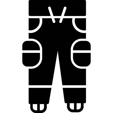 Kış buz pateni ikonu.