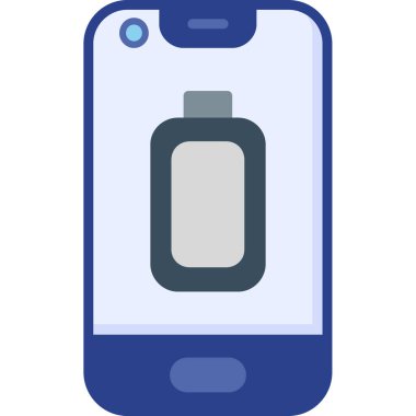 Akıllı telefon. Web simgesi basit illüstrasyon