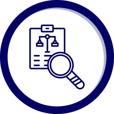 arama web simgesi, vektör illüstrasyonu