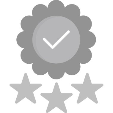 Sıralama düz simgesi, vektör illüstrasyonu